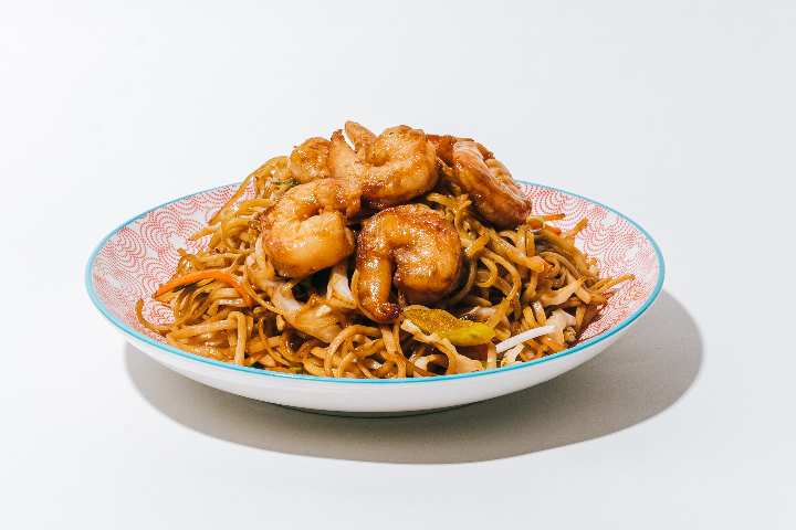 Sautéed Noodles with Prawns - Haiku Asian Cuisine & Sushi - Roche