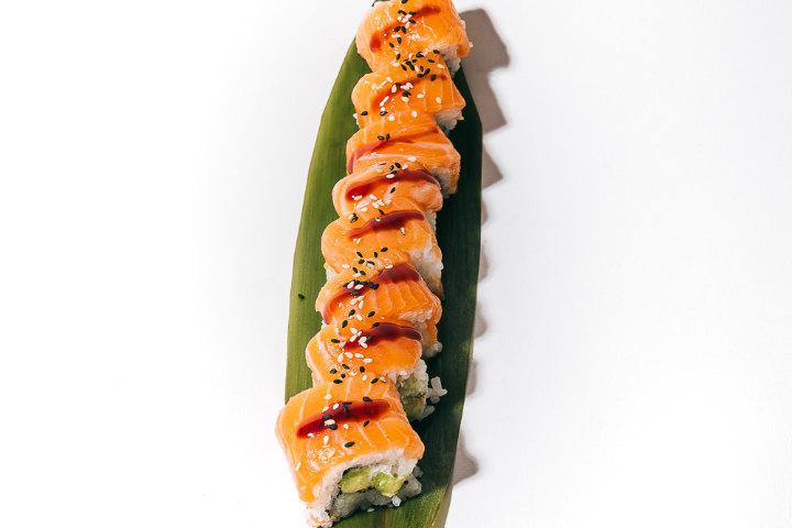 Dragon Salmon - Haiku Asian Cuisine & Sushi - Roche