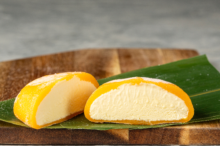 Mango Bubbies Frozen Mochi - Haiku Asian Cuisine & Sushi - Roche