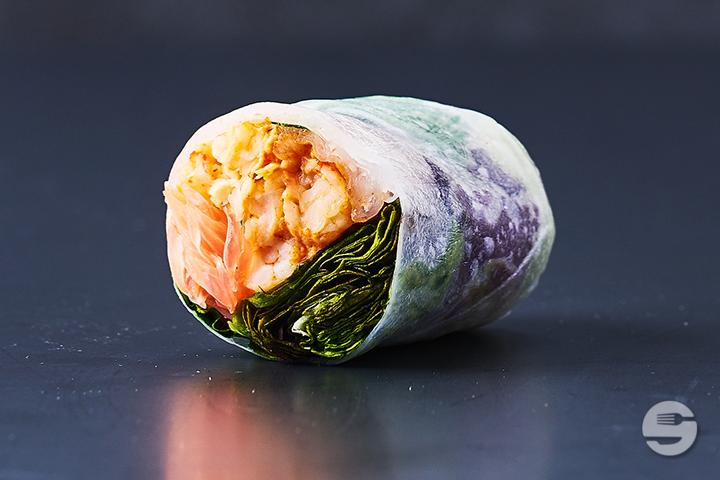 Shrimp Salar Wrap (2 pcs.) - Yooji's Bahnhofstrasse