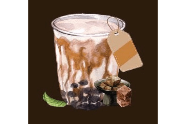 Brown Sugar Milk Tea - CU Bubble Tea