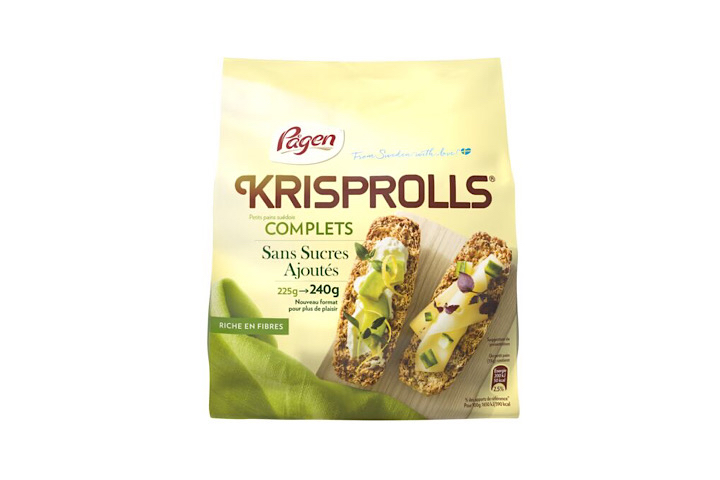 Krisprolls complets sans sucres ajoutés 240g - Ale You Need