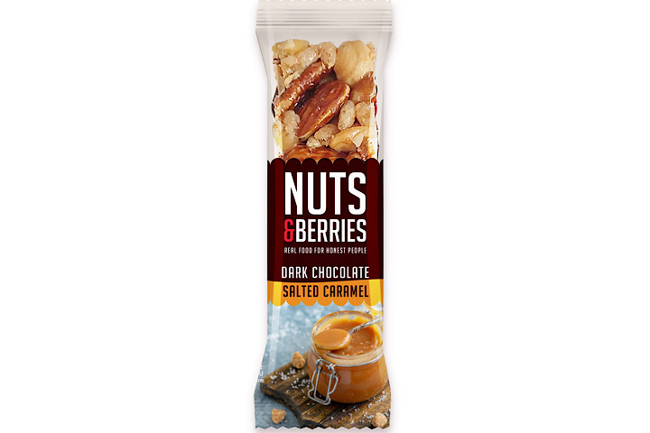 Nuts & Berries Dark Chocolate Salted Caramel - Ale You Need