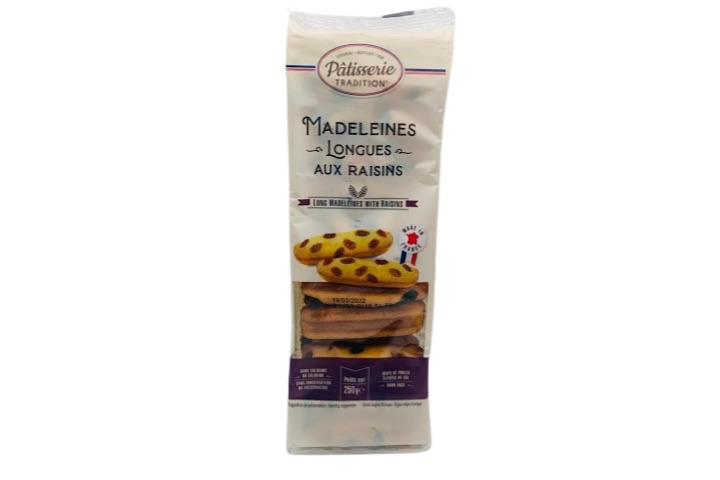 Long Madeleines with Raisins - Pâtisserie - Ale You Need
