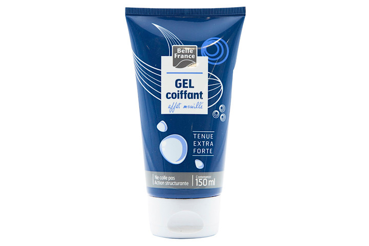 Gel Coiffant Effet Mouillé, BELLE FRANCE 150 ml