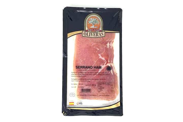 Jambon Serrano, OLIVERAS