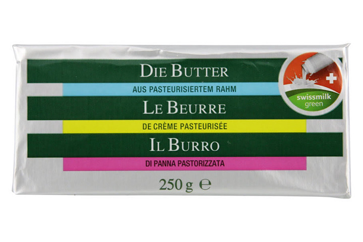 LE BEURRE à la crème pasteurisée