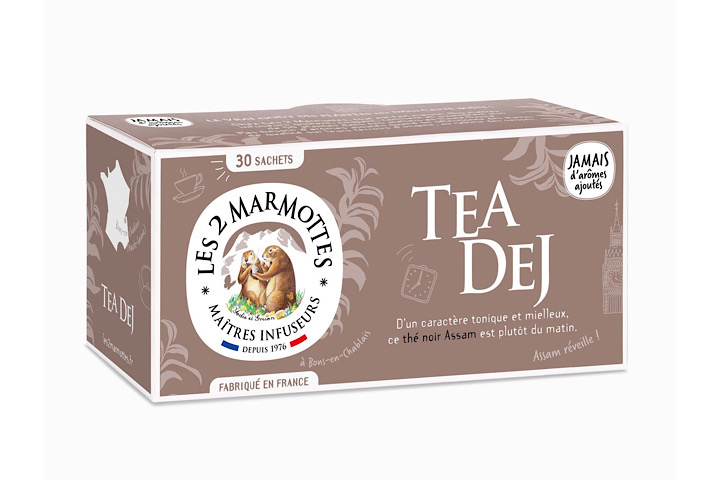 Thé Noir Assam “Tea Dej”, LES 2 MARMOTTES