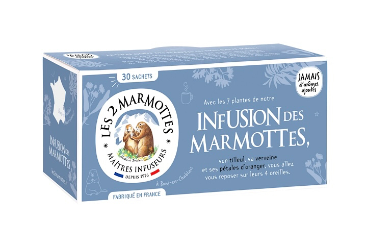 Infusion des marmottes – Les 2 Marmottes – 46 g