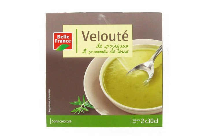Velouté de Poireaux et Pommes de Terre, BELLE FRANCE