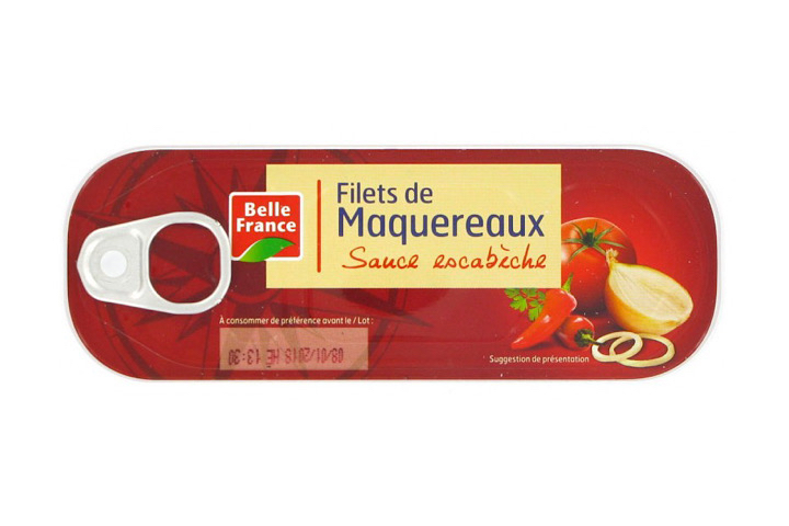 Filets de Maquereux sauce escabèche, BELLE FRANCE