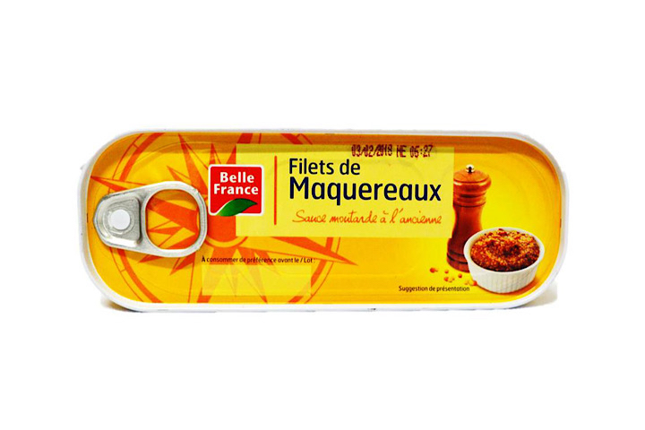 Filets de Maquereux sauce moutarde à l'ancienne, BELLE FRANCE