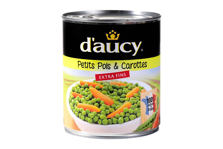 PETITE POIS & CAROTTES D’aucy 400g