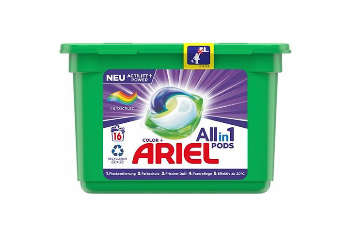 ARIEL Lessive 3en1 PODS Color, 18