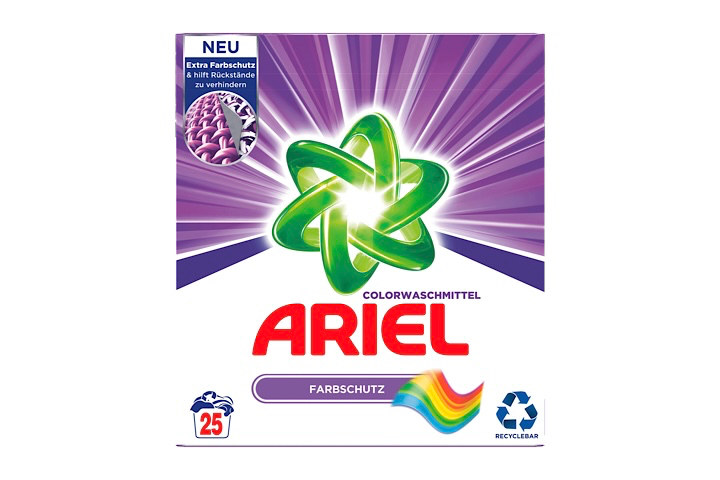 ARIEL LESSIVE COLORWASCHMITTEL 1625g