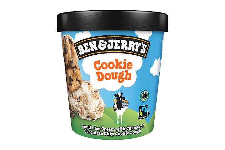 BEN & JERRY’S, COOKIE DOUGH
