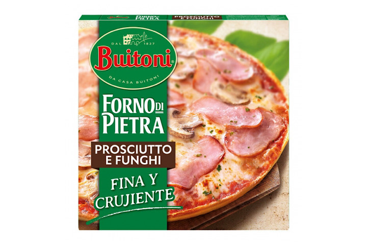 Pizza Buitoni, Prosciutto E Funghi.