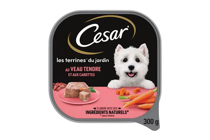 Cesar, Au veau tendre et aux carottes 