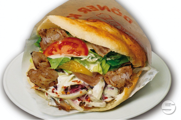 Gyros im hausgemachtem Taschenbrot - Best Pizza Kurier