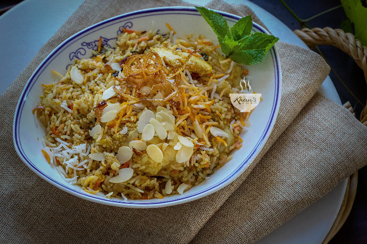 SAFFRON PULAO RICE - Khan's Flavours of Asia