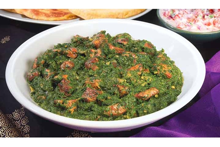 Lamm Palak - Chilli Masala