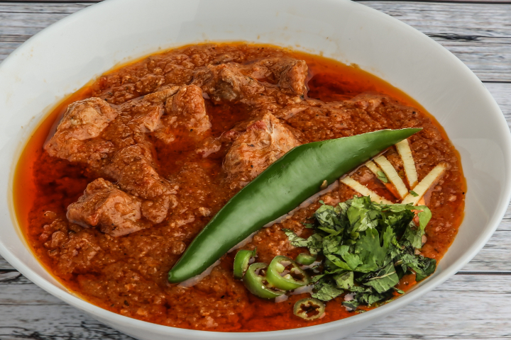 Mutton Karahi - Chilli Masala
