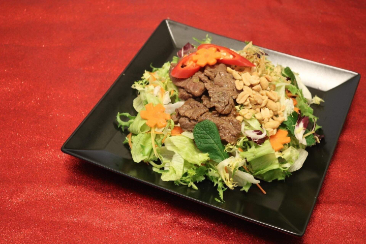 Goi Salat mit Rind - Vietnam Street Food