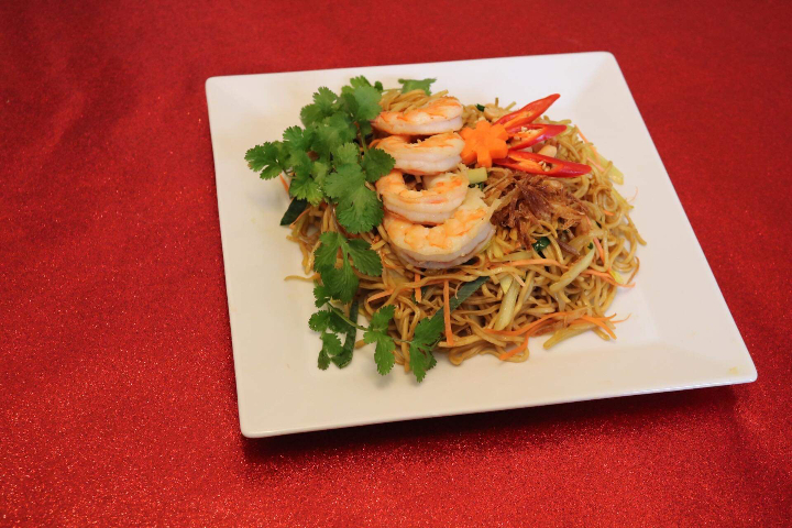 Mi Xao mit Garnele - Vietnam Street Food