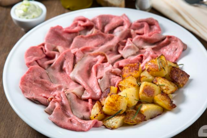 Assiette Roastbeef maison & Frites - Pasta Folie