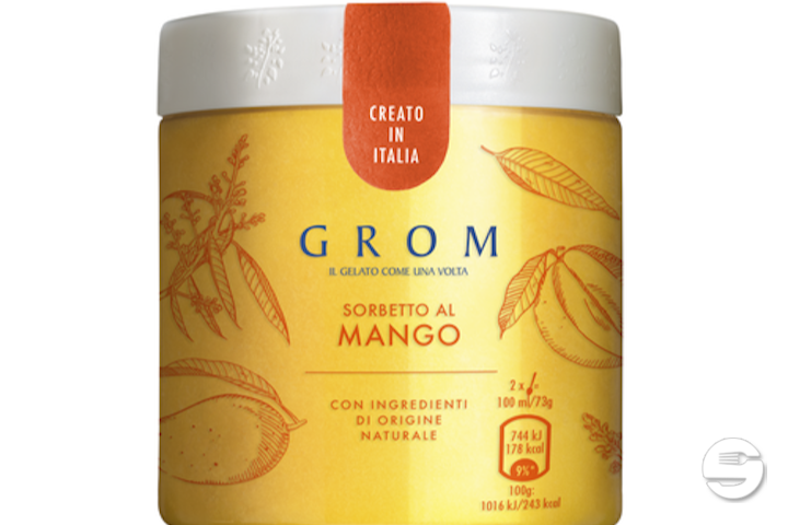 GROM Sorbetto al Mango - The Ben & Jerry's Shop