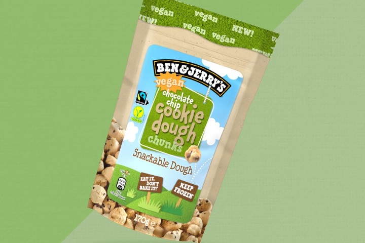 Ben & Jerry`s Chocolate Chip Cookie Dough Chunks Non-Dairy (170g) VEGAN - The Ben & Jerry's Shop