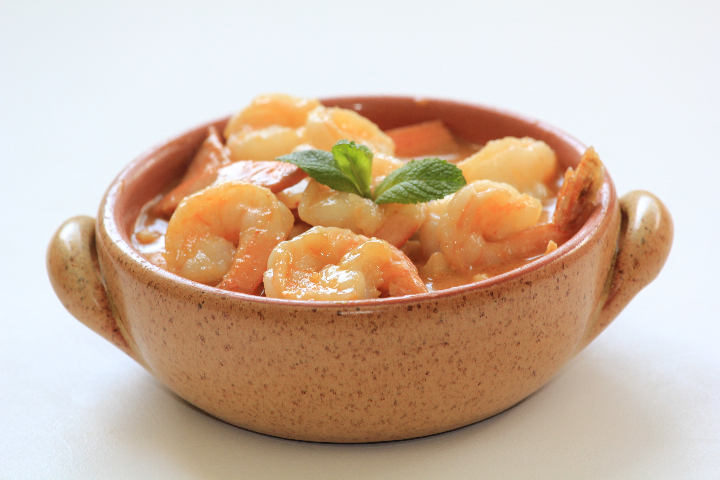184. Red Curry Shrimps - Isushi