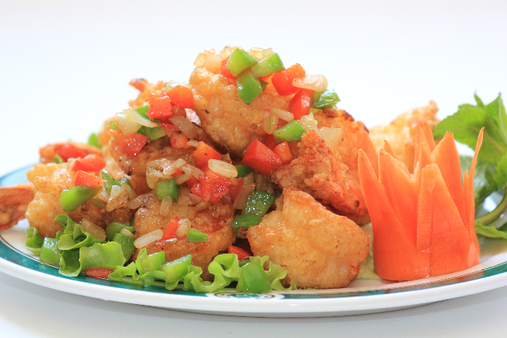 186. Salt & Pepper Shrimps - Isushi