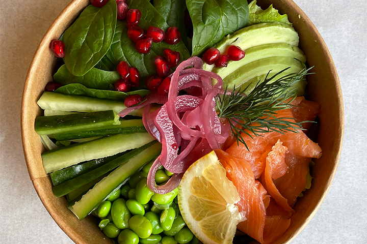 Avocado and Salmon 🥑🐟 - Wild Garden