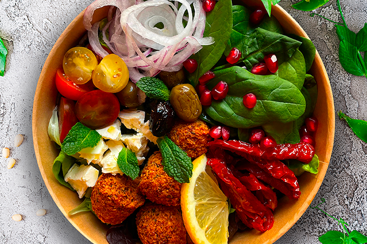 Create your own salad - Wild Garden