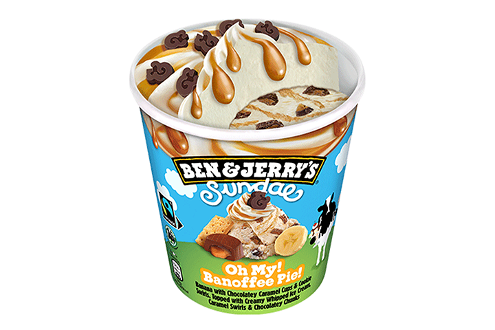 Ben & Jerry's Sundae Oh My! Banoffee Pie! - FADA