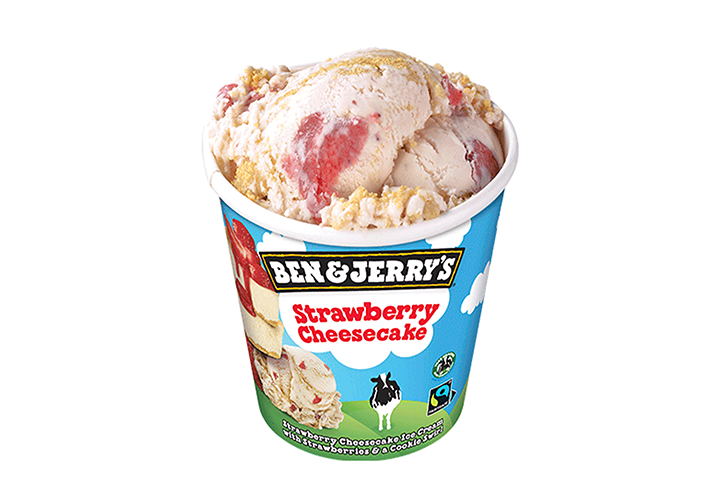 Ben & Jerry's Strawberry Cheesecake - FADA