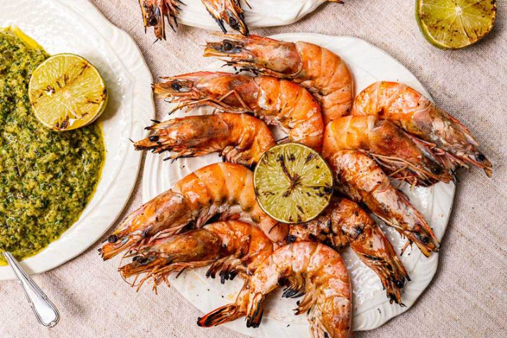 GIANT PRAWNS - Lützelau - Seerestaurant