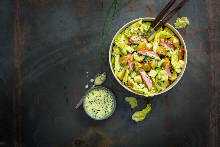 Wurst-Käse Salad (Large) - Lützelau - Seerestaurant