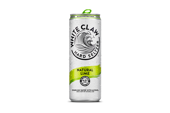 White Claw Hard Seltzer Natural Lime - Ghostacos