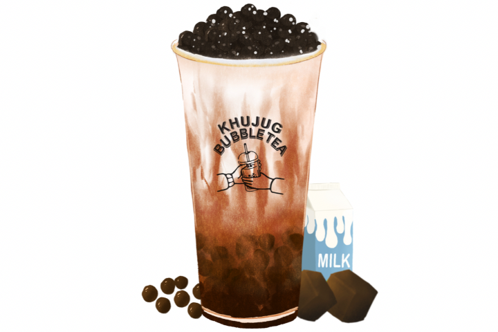 Brown Sugar Milk - Khujug Bubble Tea