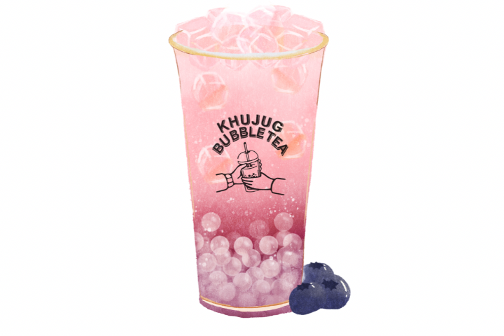 Blueberry Tea - Khujug Bubble Tea