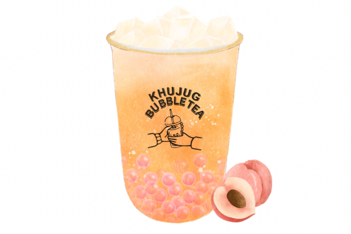 Peach Tea - Khujug Bubble Tea