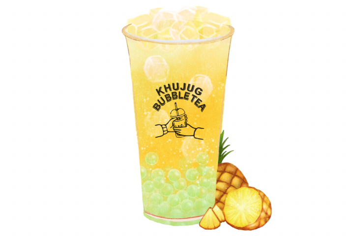 Pineapple Tea - Khujug Bubble Tea