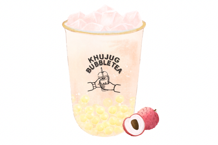 Lychee Tea - Khujug Bubble Tea