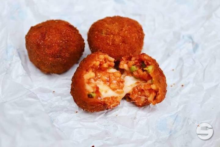 Arancini all Sugo Bolognese - Etna Pizza 2