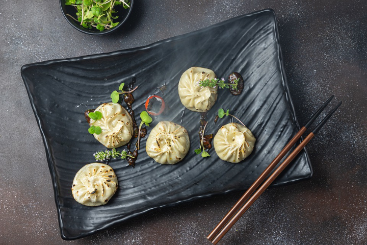Gemüse Momos - Yo! Yo! Sushi and Momo