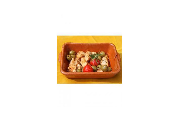 Pollo al Horno con Aceitunas - Tapeó