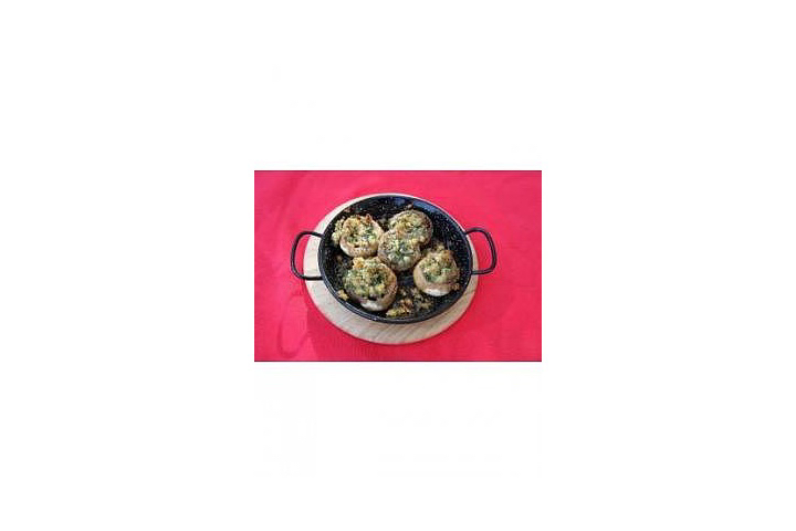 Champiñones relleno - Tapeó