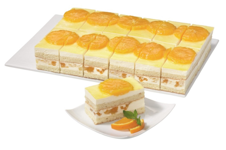 "Panna Cotta" Orangen Schnitten 10 Stück - Bäckerei Glatt Cafe